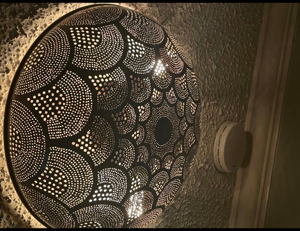 Ceiling Lights, Flush Mount .  aged Bronze Color Wall Lamp - Image 4