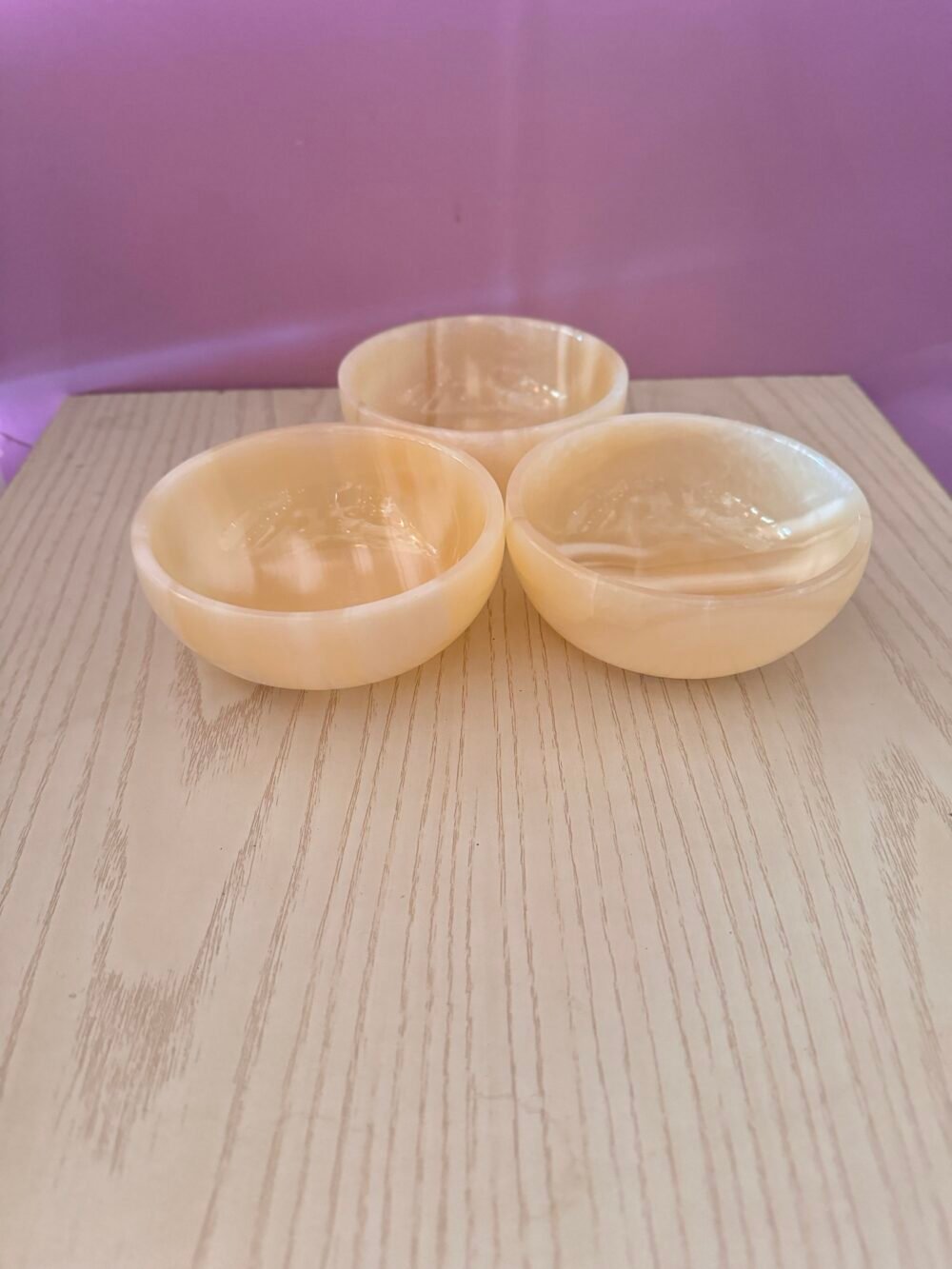 Alabaster Bowl . Serving Bowl . Egyptian Alabaster Natural Stone, Food Bowl , Accesories Plates - Image 3