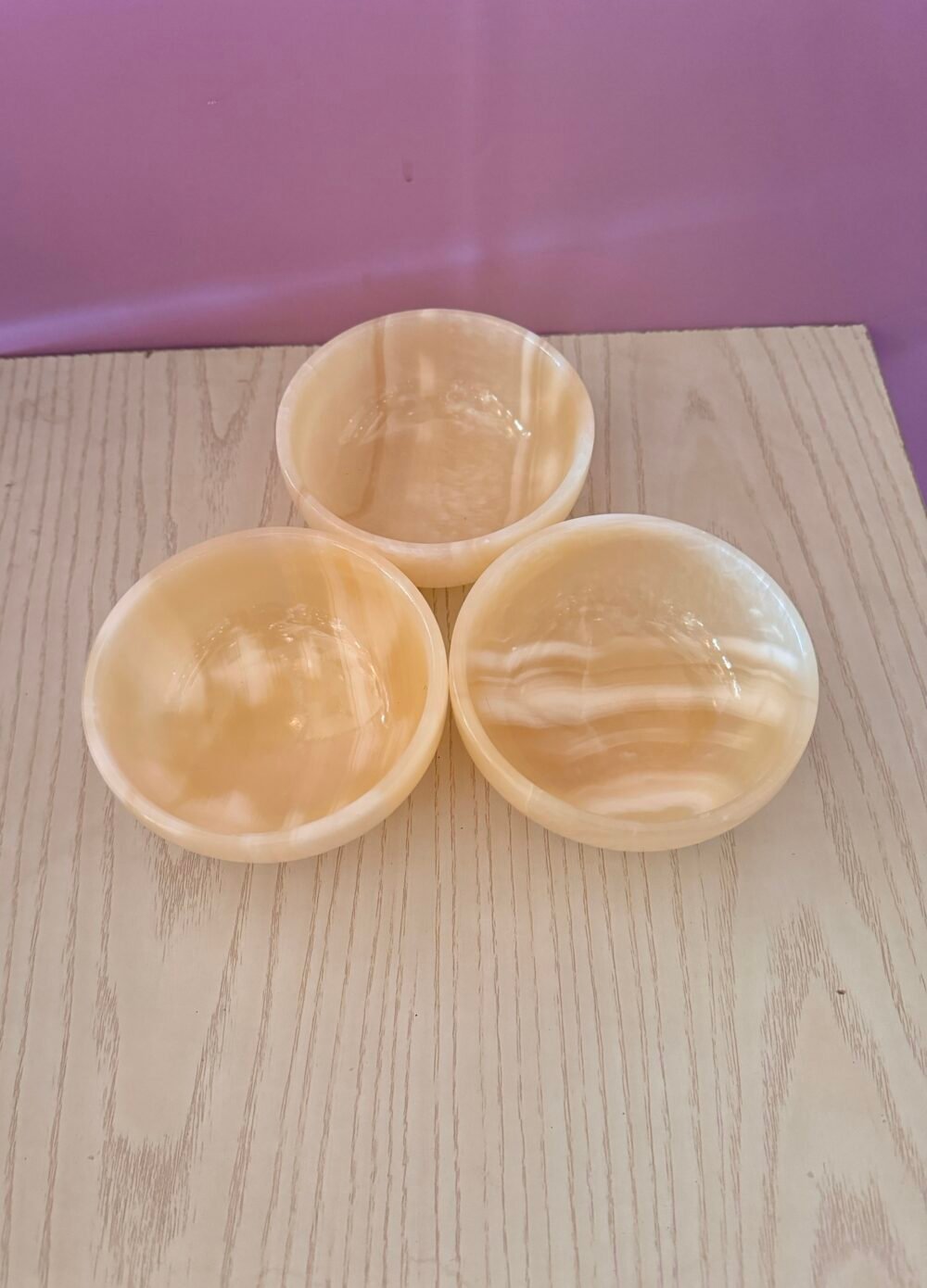 Alabaster Bowl . Serving Bowl . Egyptian Alabaster Natural Stone, Food Bowl , Accesories Plates - Image 4